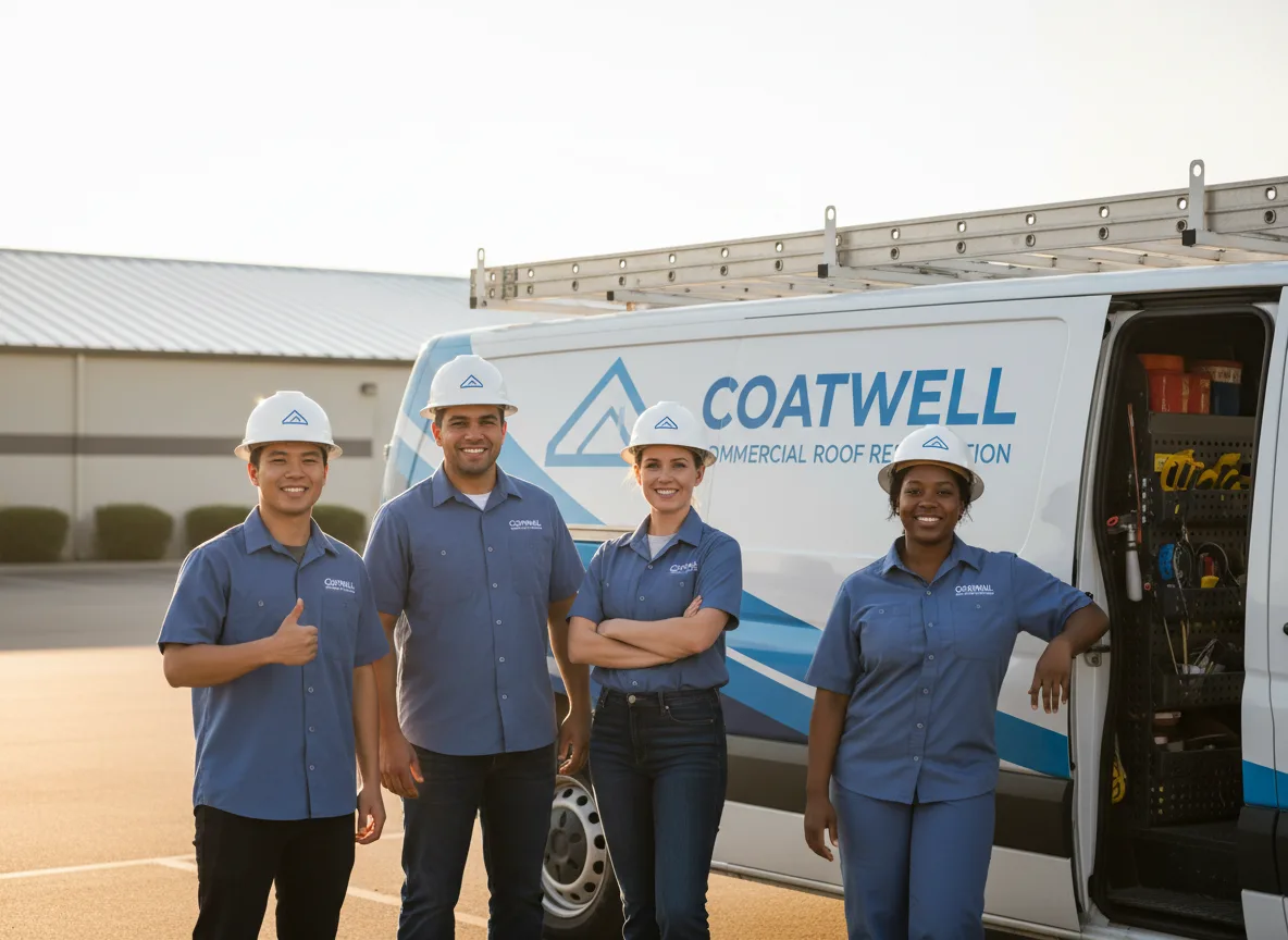 Commercial roof coating company in Sabina, OH